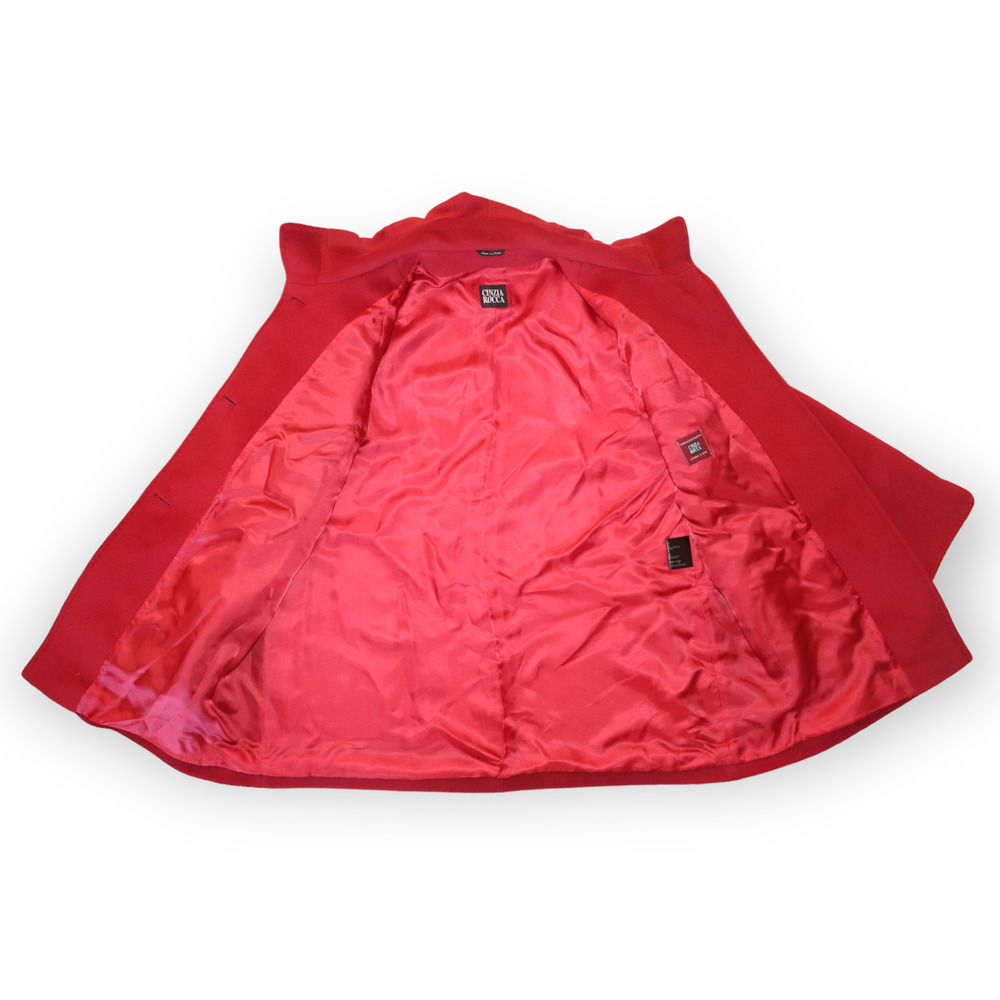 Cinzia Rocca Angora Wool Coat Size 14 - Picture 3 of 10